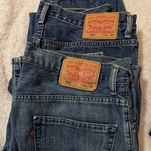 Levi’s 550 Jeans (2 Pair)